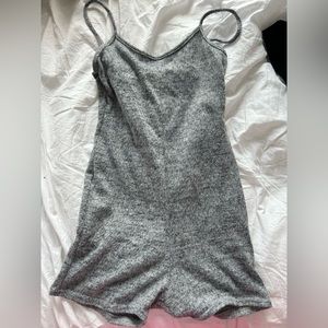 Pretty Little Thing Lounge Romper Grey